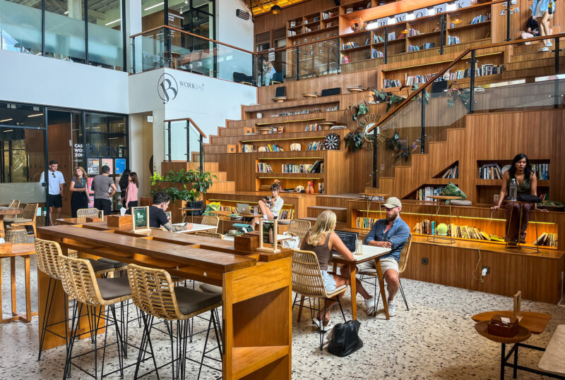 coworking space bwork stairs