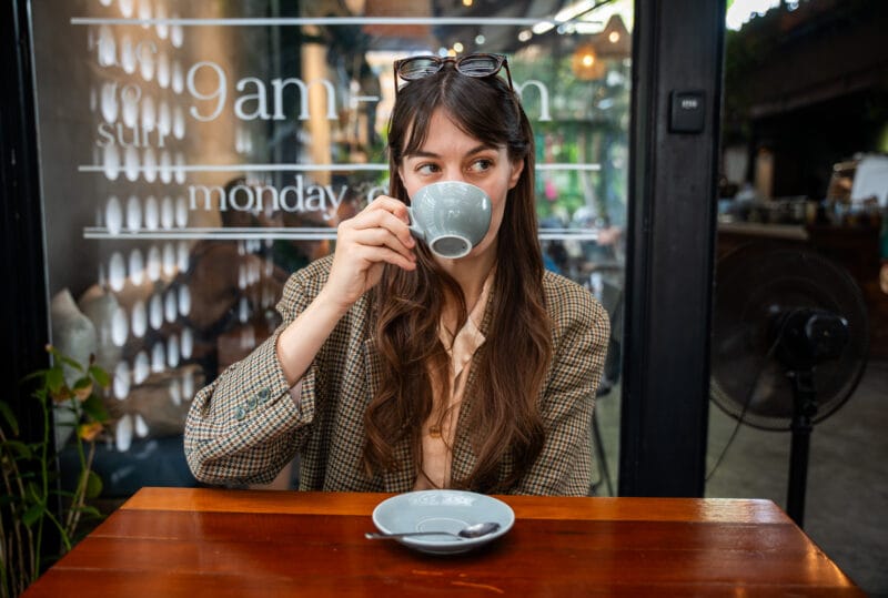 hoi an nourish restaurant breakfast coffee